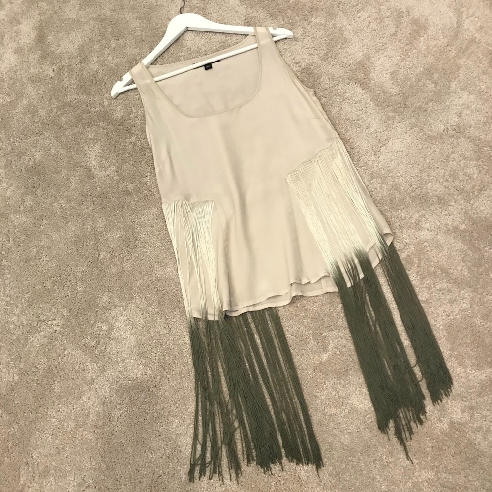 Sherri Bodel Fringe Top EUC